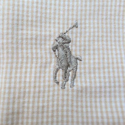 Chemise Ralph Lauren Yarmouth L XL Crème Carreaux Button Down Shirt
