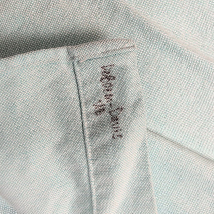 Chemise Ralph Lauren S Turquoise Oxford Logo Marron Button Down Shirt