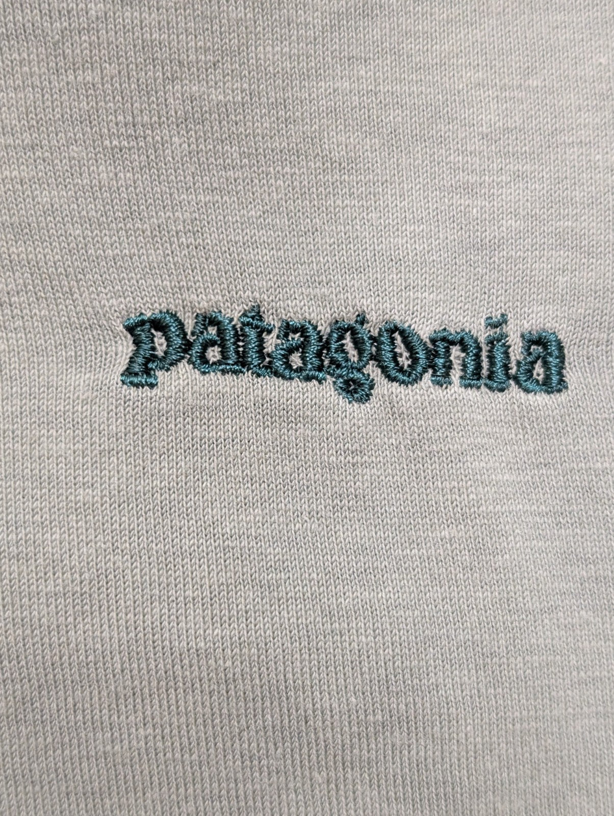 Polo Patagonia Vintage Made in USA Col Zippé Kaki - Taille M - RARE