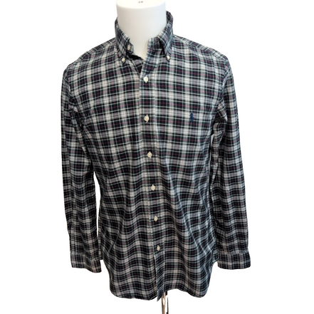 Chemise Ralph Lauren Oxford S Carreaux Vert Bleu Rouge Philippines