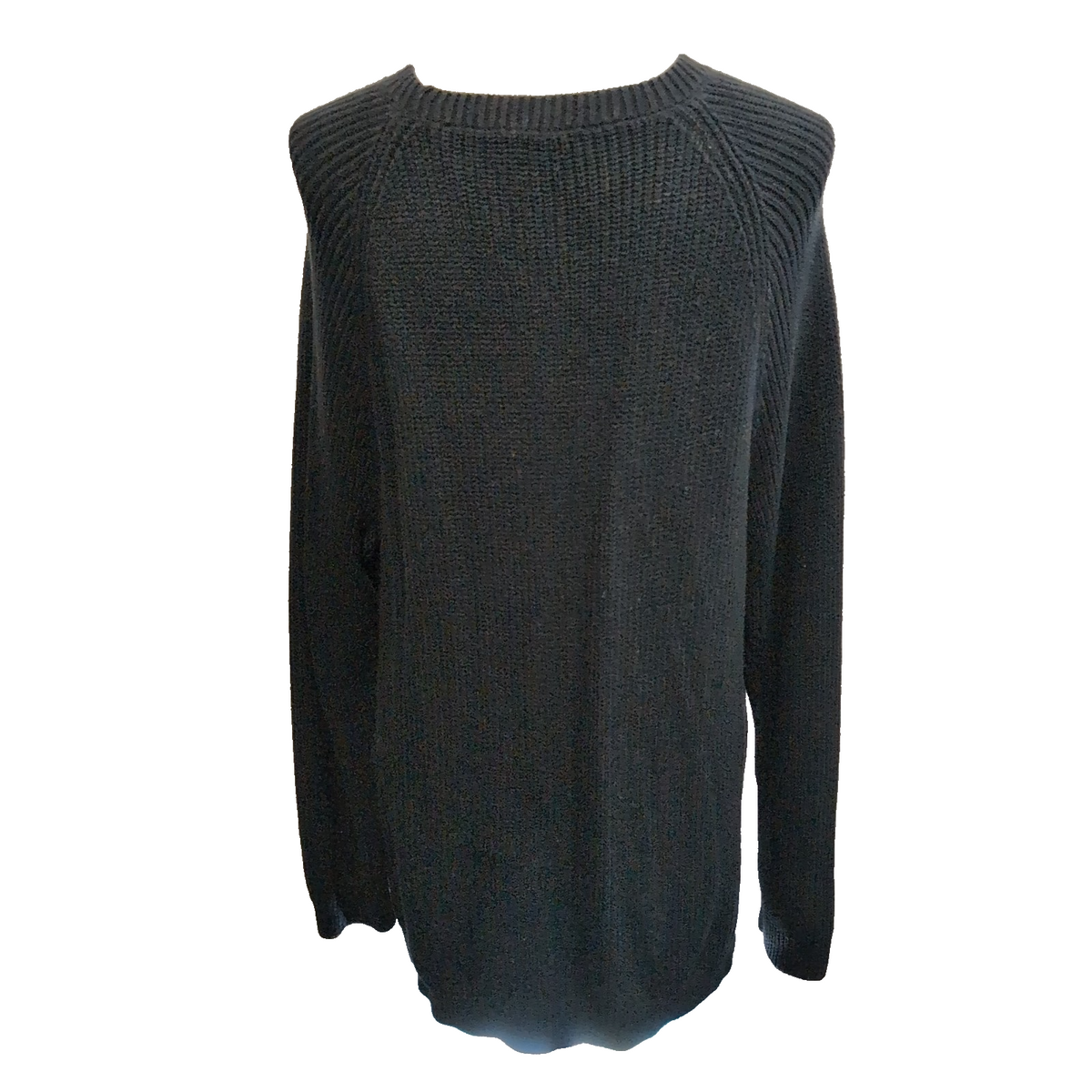Pull Lauren Ralph Lauren Femme XXL Noir Coton Col Rond Nœud à Pois