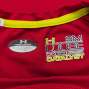 T-shirt de Sport Under Armour HeatGear Catalyst Femme Rouge Taille S/M