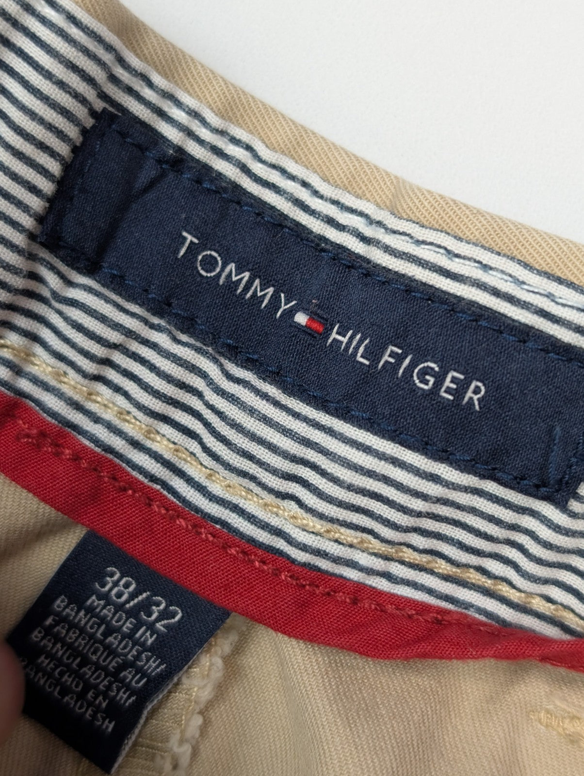 Pantalon chino Tommy Hilfiger crème taille W38xL32 #27ct