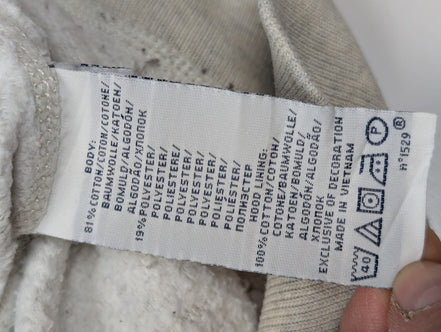 Veste Polo Ralph Lauren crème S capuche doublée motif aztèque logo noir
