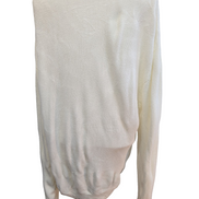 Pull London Fog Vintage Blanc Cassé - Made in USA - Taille XL/3XL - Rare
