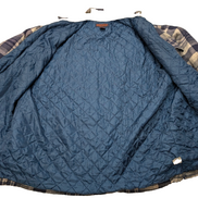 Sierra Pacific Surchemise Flanelle Matelassée T.L Veste Carreau Bleu |245S