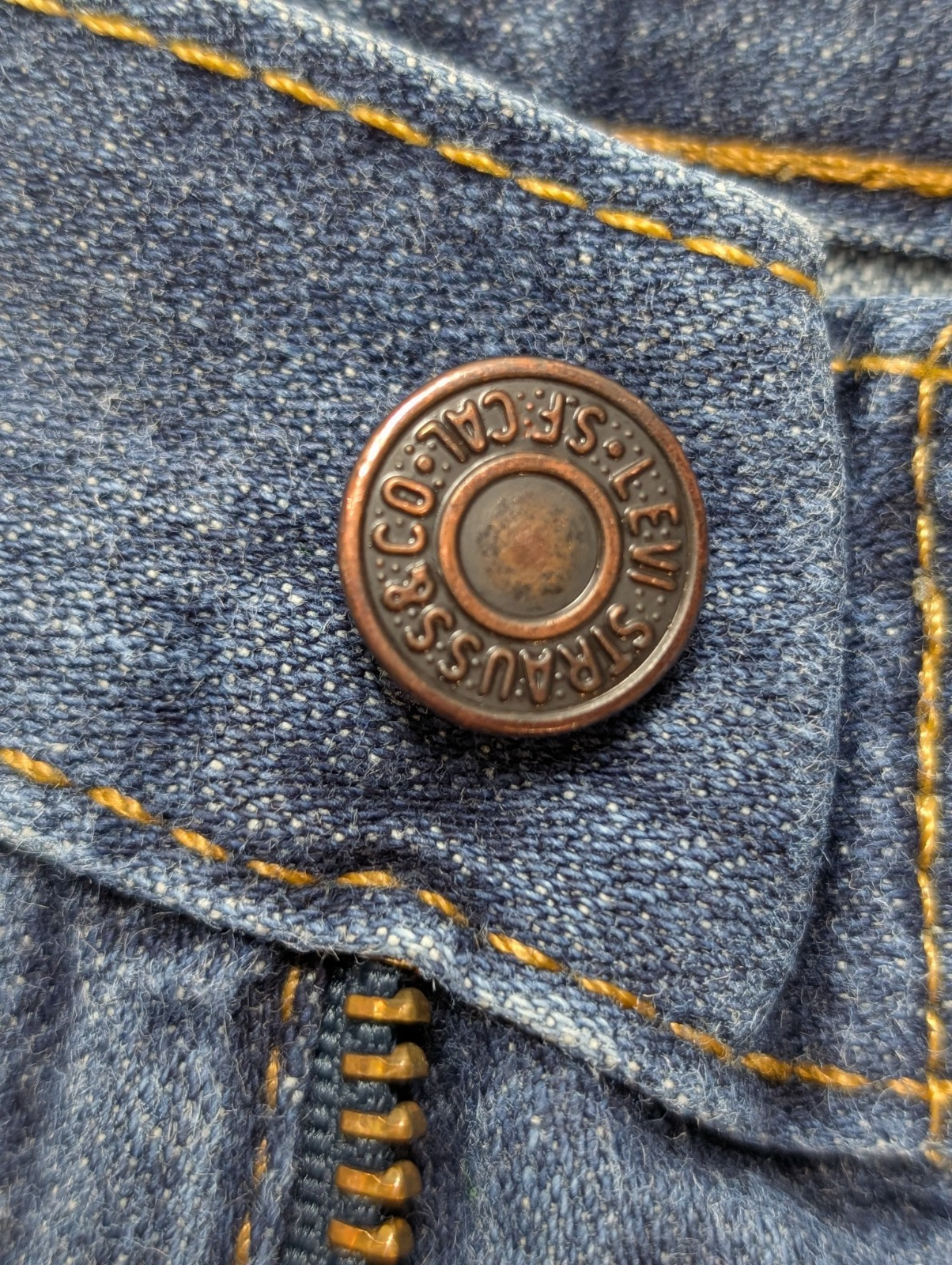 Jean Levi's 569 Loose Straight Homme W40 L32 Bleu Foncé Vintage Original Denim