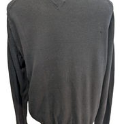 Pull Tommy Hilfiger Homme Col V Noir Profond - Taille L