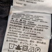 Jean Levi's 505 Femme Noir Straight Ultra Stretch W32 L34 T42 Vintage 🌟👖