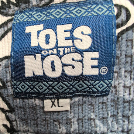 Chemise Hawaïenne Toes On The Nose Bleu Motif Floral XL