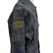 Veste Militaire Armée Grecque Marine Camouflage Bleu Noir RIPSTOP S