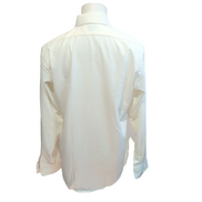 Chemise Vintage Elbeco Career Apparel Made in USA Blanche ML
