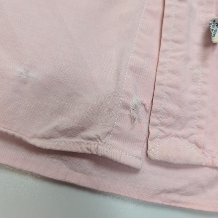 Chemise Polo Ralph Lauren Workwear rose 3 poches vintage logo L
