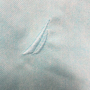 Chemise Nautica Wrinkle Free Vintage Oxford M/L Turquoise Unie manches longues