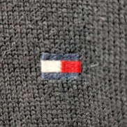 Pull Tommy Hilfiger Homme Col V Noir - Taille 3XL (XXL TG)