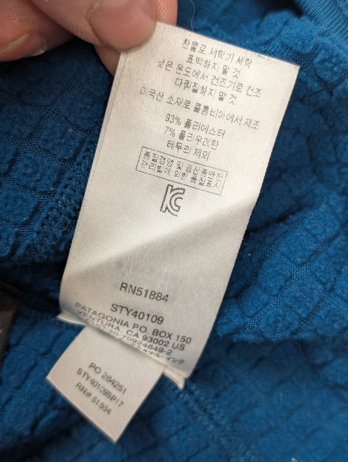 Sweat Polaire Patagonia Polartec Vert Poche Zippée - Homme Taille M
