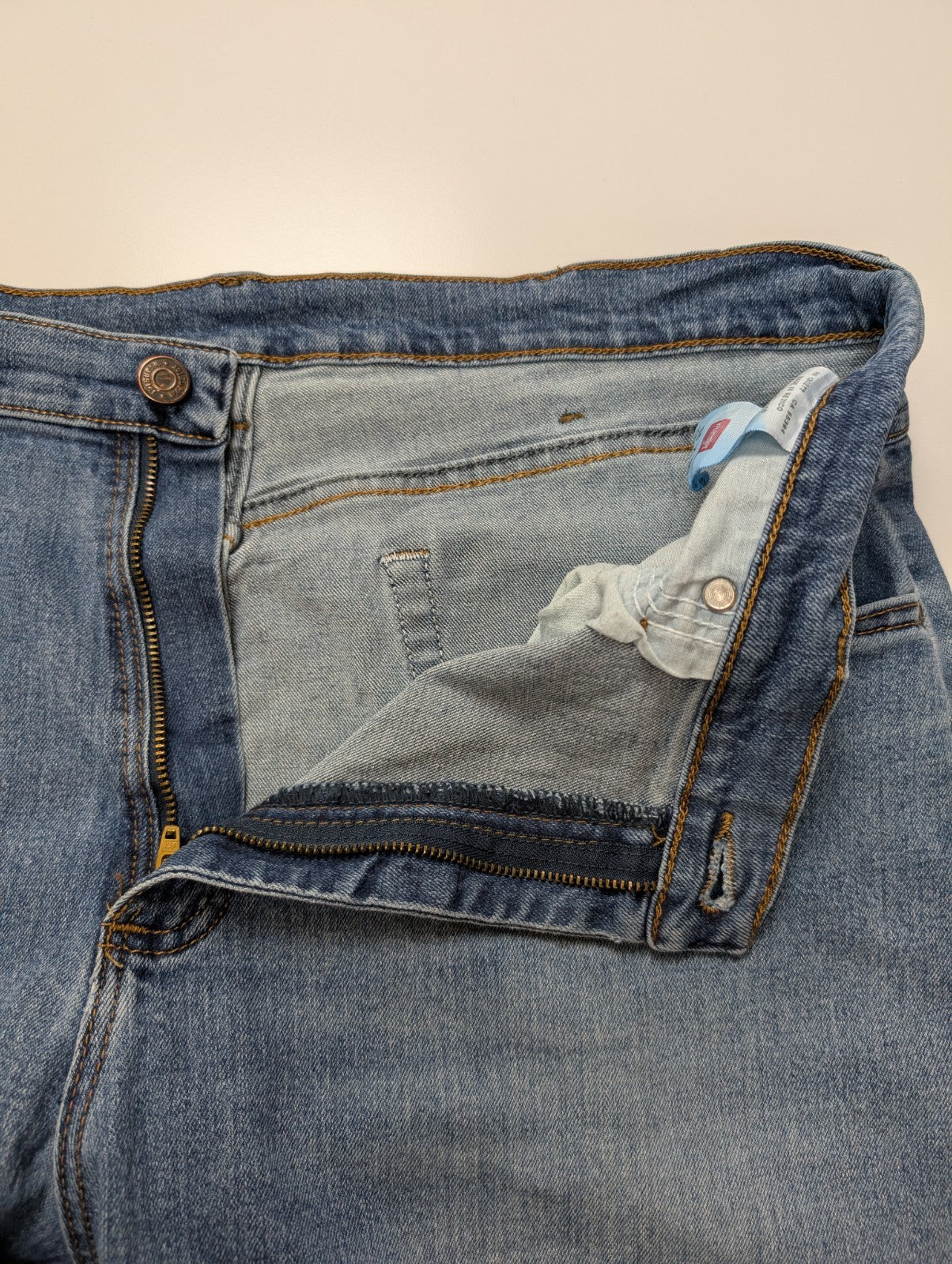 Jean Wrangler Vintage Regular Fit Homme W36 L30 Bleu Denim Stretch Confort