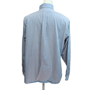 Chemise Brooks Brothers Supima Coton XL XXL Slim Fit Bleu Clair Une Poche