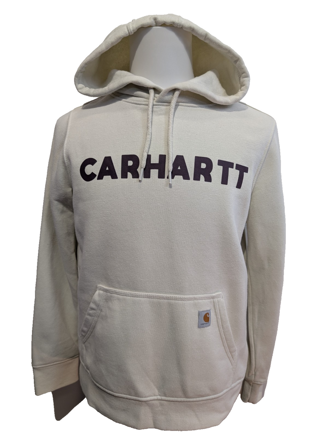 Sweat à capuche Carhartt Relaxed Fit Blanc Cassé Taille M