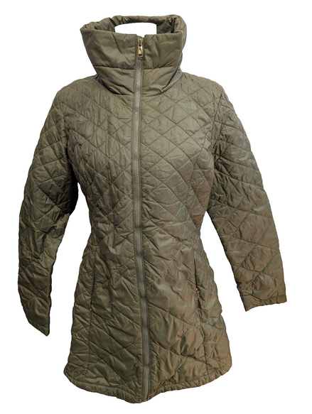 Veste Longue femme THE NORTH FACE Matelassée Kaki - Taille M