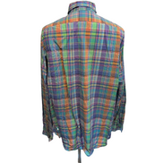 Chemise Polo Ralph Lauren à carreaux stretch multi couleur coton taille XXL