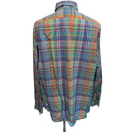 Chemise Polo Ralph Lauren à carreaux stretch multi couleur coton taille XXL