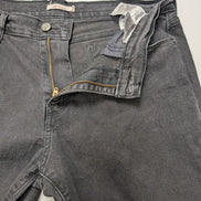 Jean Levi's 505 Femme Noir Straight Ultra Stretch W32 L34 T42 Vintage 🌟👖