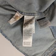 Chemise LEVI'S Western Jean Denim Bleu Manches Longues - Taille M