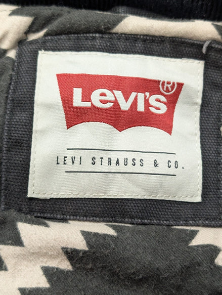 Manteau Mi-Long homme LEVI'S Coton Épais Doublé Motif Aztèque - Taille S