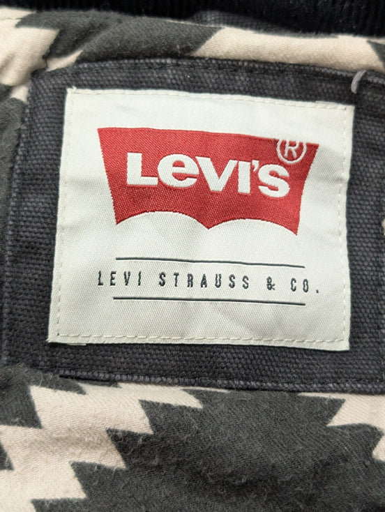 Manteau Mi-Long homme LEVI'S Coton Épais Doublé Motif Aztèque - Taille S