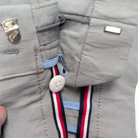 Pantalon chino Tommy Hilfiger ultra stretch gris taille W33xL32 FR42 #52ct