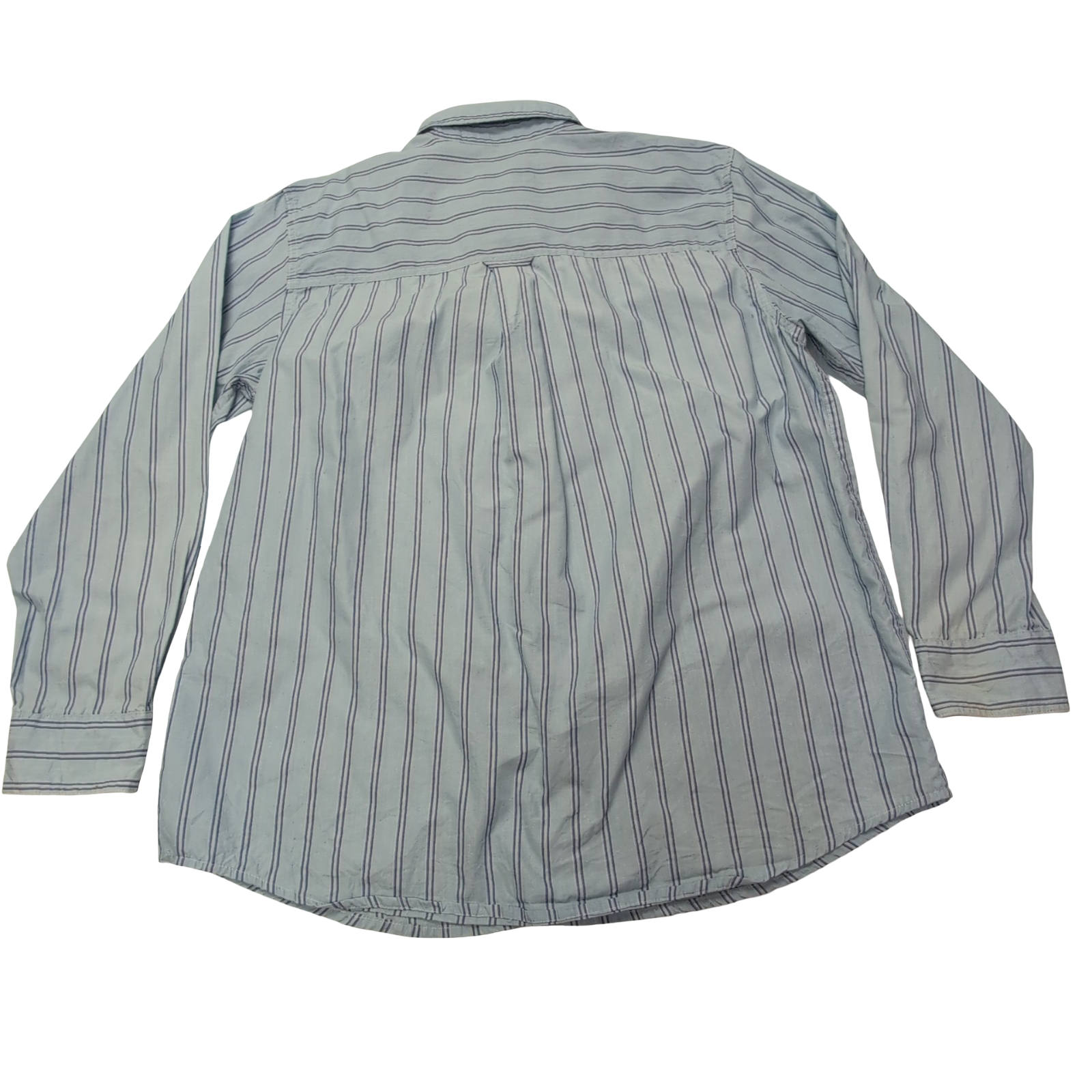 Chemise Chaps bleue à rayures taille L #46e