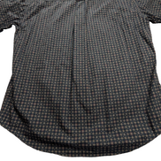 Chemise manches courtes Chaps Ralph Lauren L carreaux noir beige shirt
