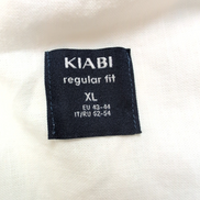Chemise Kiabi Lin Coton Blanche Manches Courtes Regular Fit Taille XL