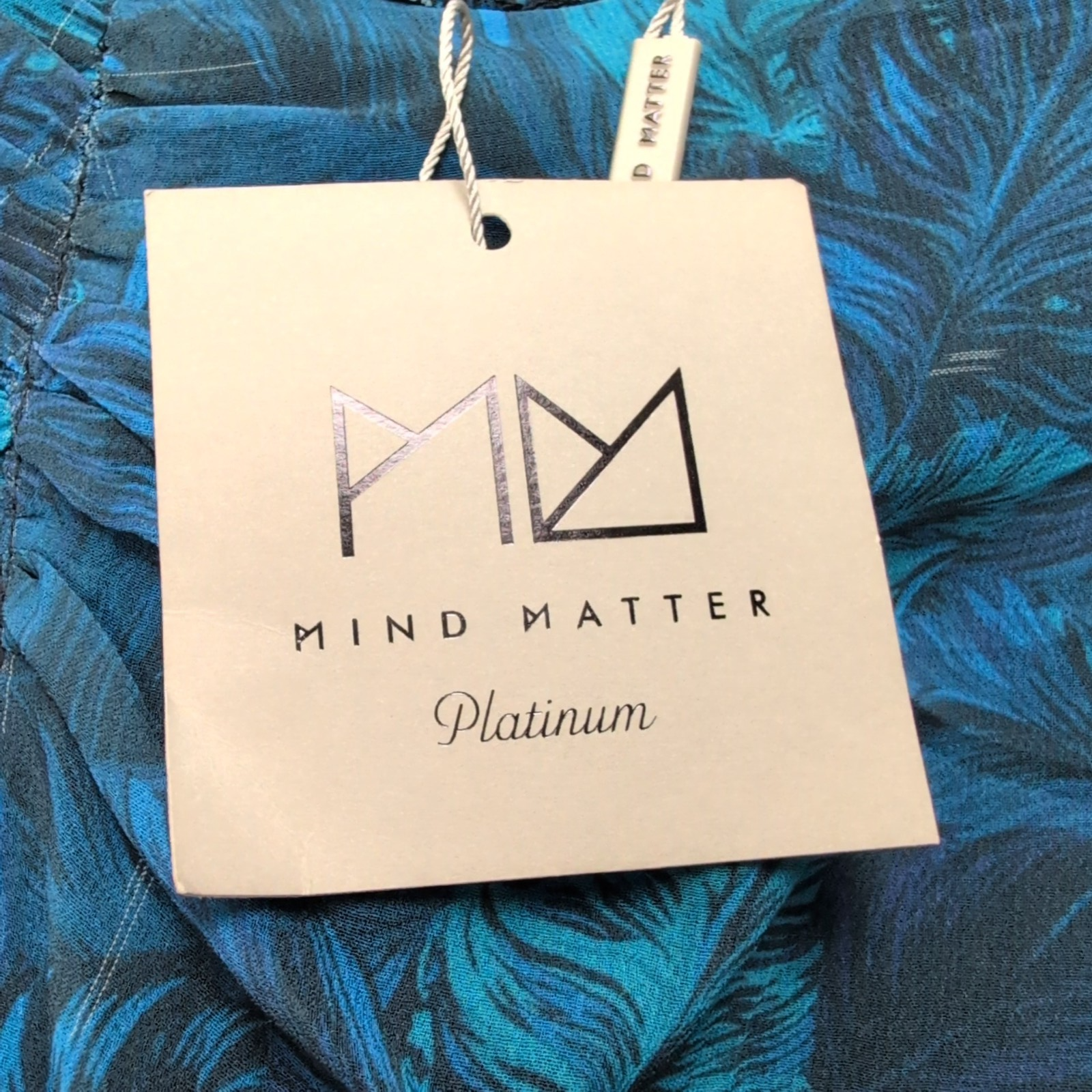 Jupe Longue S Mind Matter Platinum Katrina Feuillage Neuve Étiquette