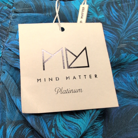 Jupe Longue S Mind Matter Platinum Katrina Feuillage Neuve Étiquette