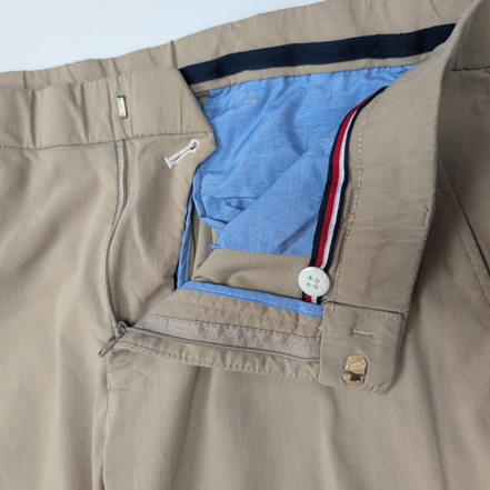 Pantalon chino Tommy Hilfiger crème ultra stretch taille W30xL30 FR40 #56ct
