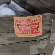 Pantalon Levi's 711 Skinny Stretch Femme Camouflage Armée T40 W29 Militaire
