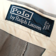 Pantalon Chino Polo Ralph Lauren W36 L32 Gris 100% Coton Homme