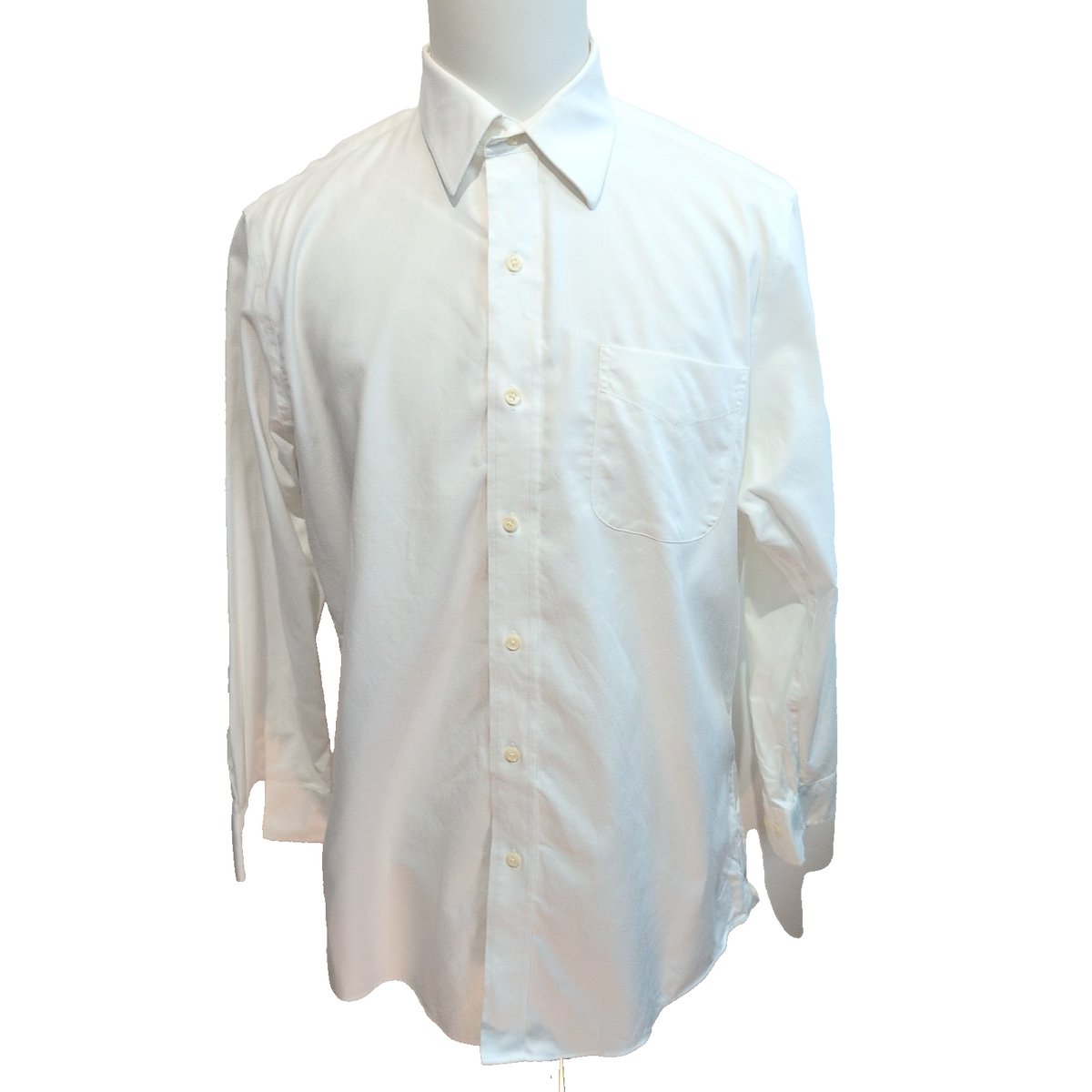 Chemise Lauren Ralph Lauren Slim Fit L XL Blanche 100% Coton Manches longues