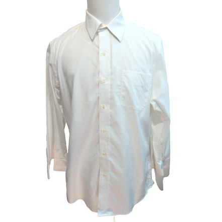 Chemise Lauren Ralph Lauren Slim Fit L XL Blanche 100% Coton Manches longues