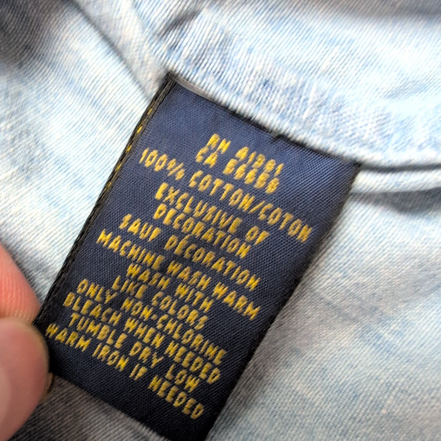 Chemise Polo Ralph Lauren XLTG Junior Effet Jean Logo Premium