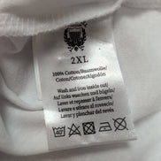 Débardeur Kingshill Polo Club 2XL Blanc Neuf Étiquette 100% Coton