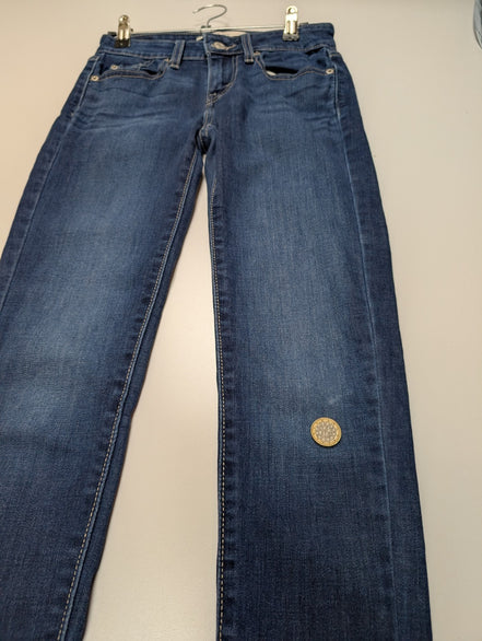 Jean Levi's 535 Femme Bleu Super Skinny Legging Ultra Stretch Confort