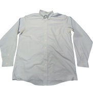 Chemise L.L. Bean bleu ciel taille L / XL VINTAGE BRODEE
