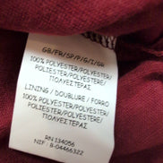 Robe Kéawa Femme L Bordeaux Rouille Motifs Sans Manches Neuve Étiquette