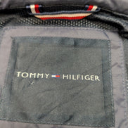 Tommy Hilfiger Veste Coupe-Vent M Bleu Marine Rouge Blanc Capuche |317BSR