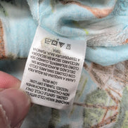 Chemise Hawaïenne Manches Courtes George Rayonne Ananas Bleu M