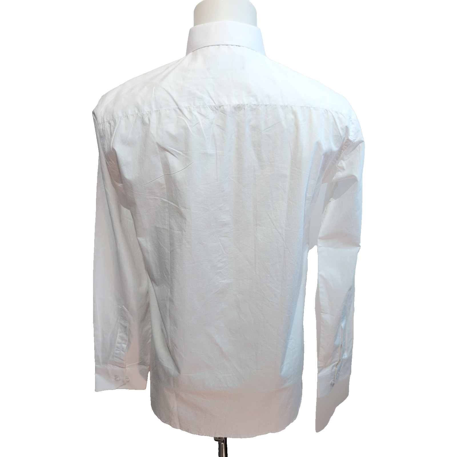 Chemise Todd Shelton L Neuve Étiquette Slim Fit 100% Coton Blanche