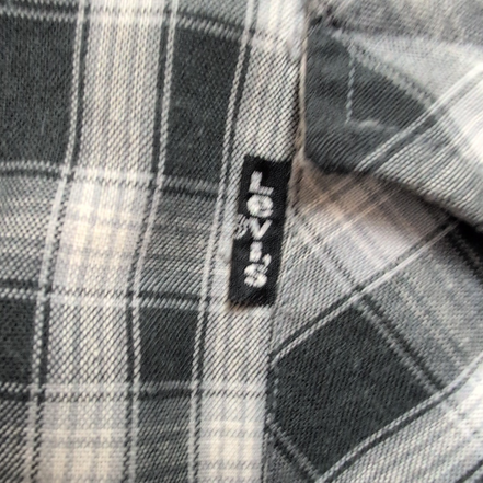 Chemise Levi's Western L Carreaux Noir Blanc Pressions Cowboy manches longues